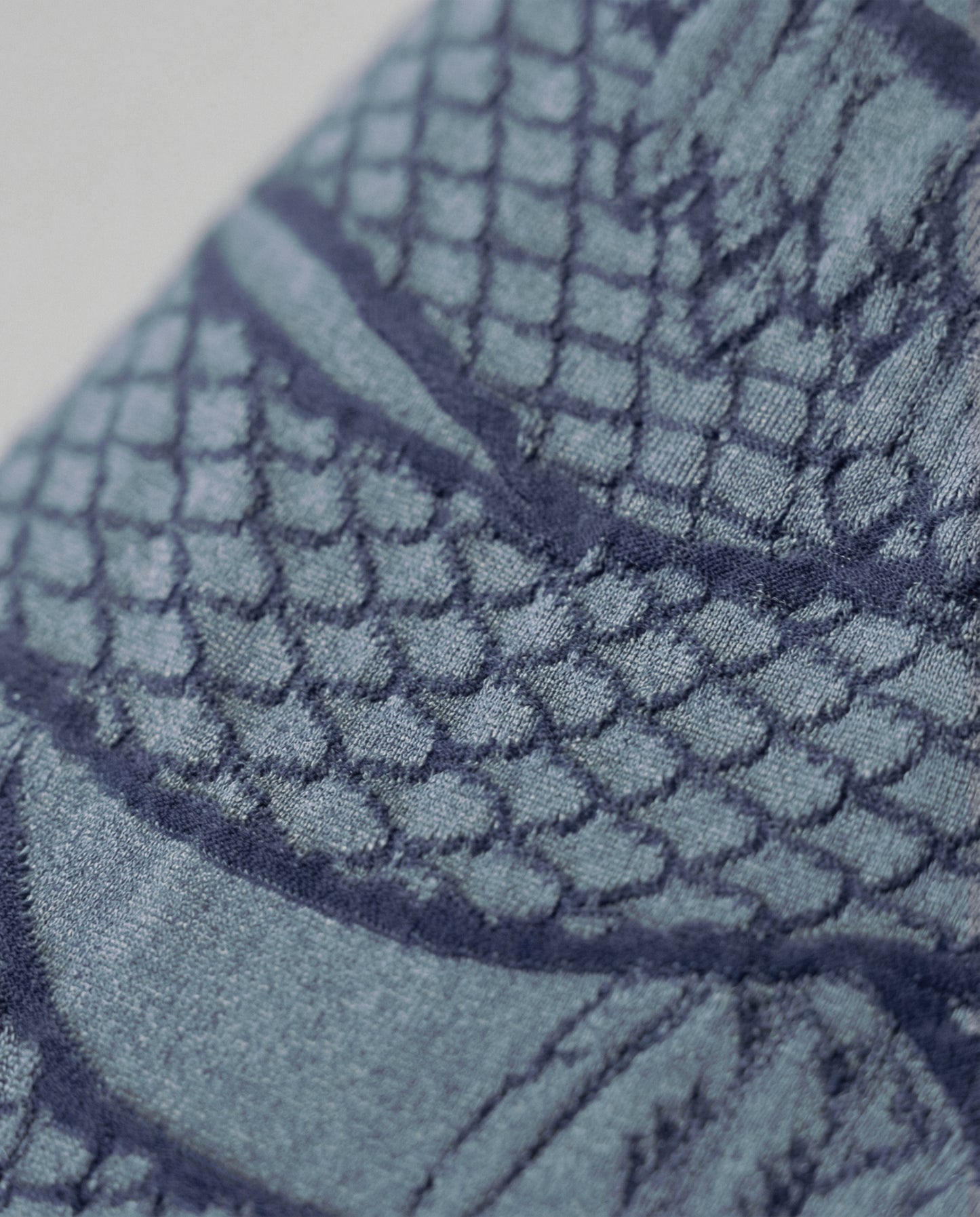 Blue Snake Dress