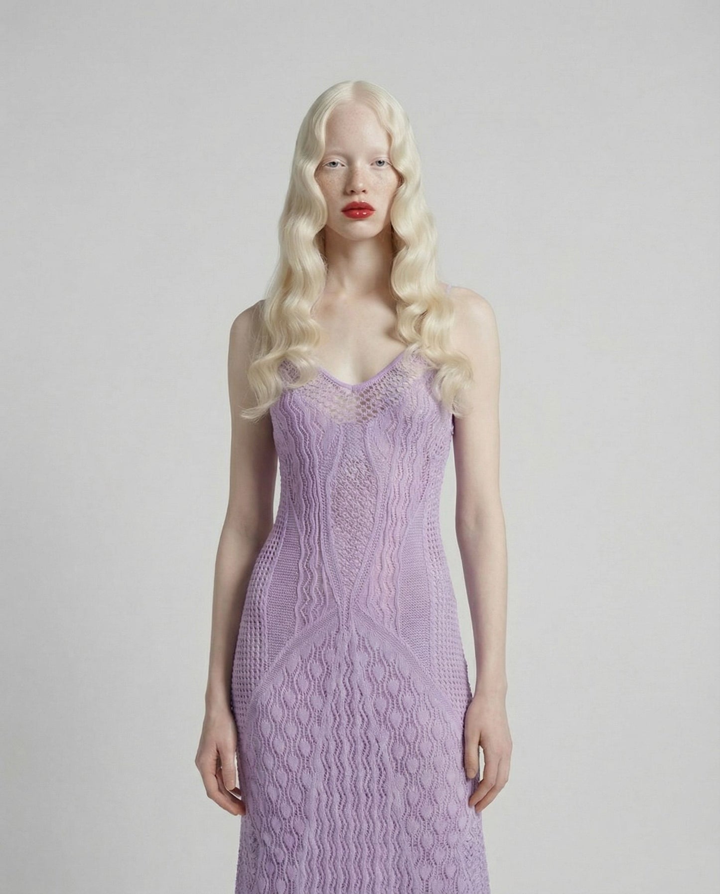 Soft Lilac Mermaid Dress