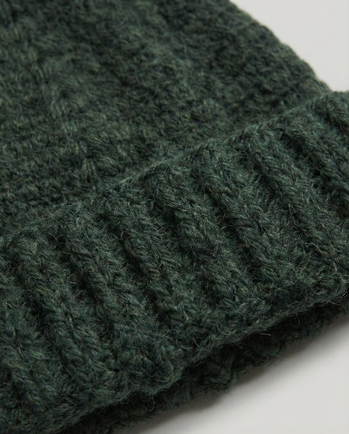 Sierra Knitted Green Beanie