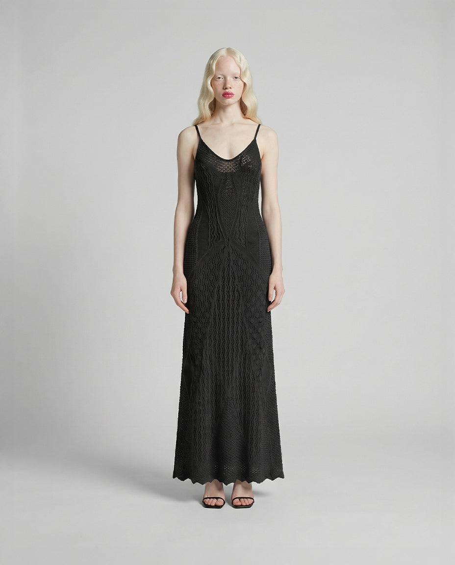 Black Mermaid Dress