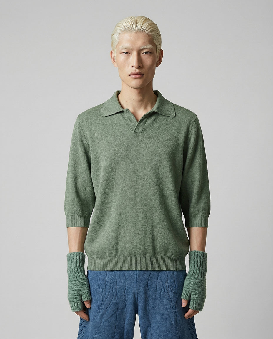 Knitted Polo