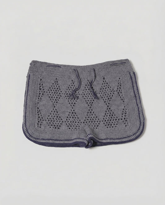 Diamond Crochet Shorts