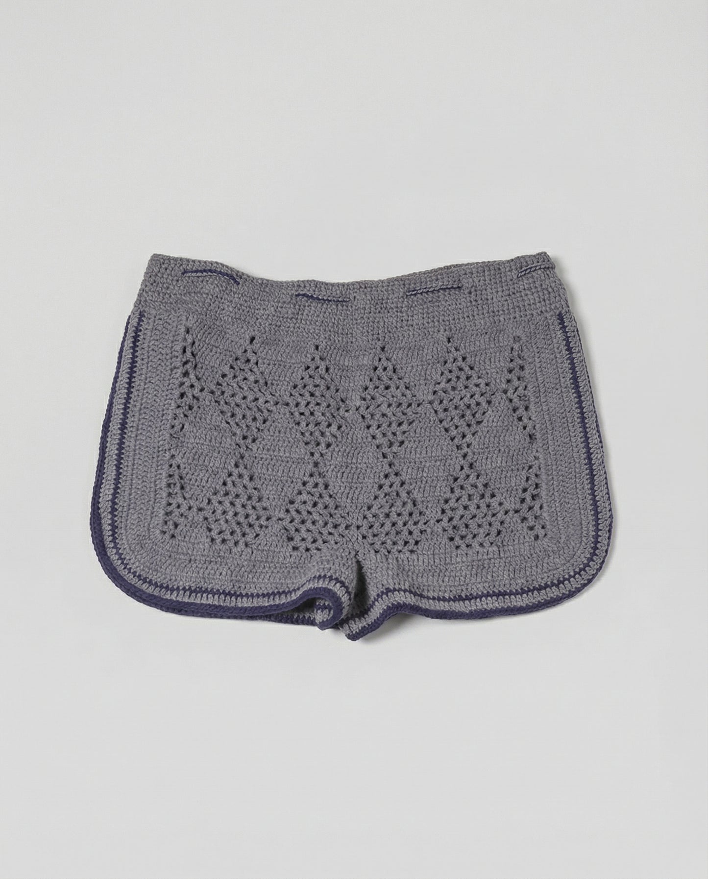 Diamond Crochet Shorts