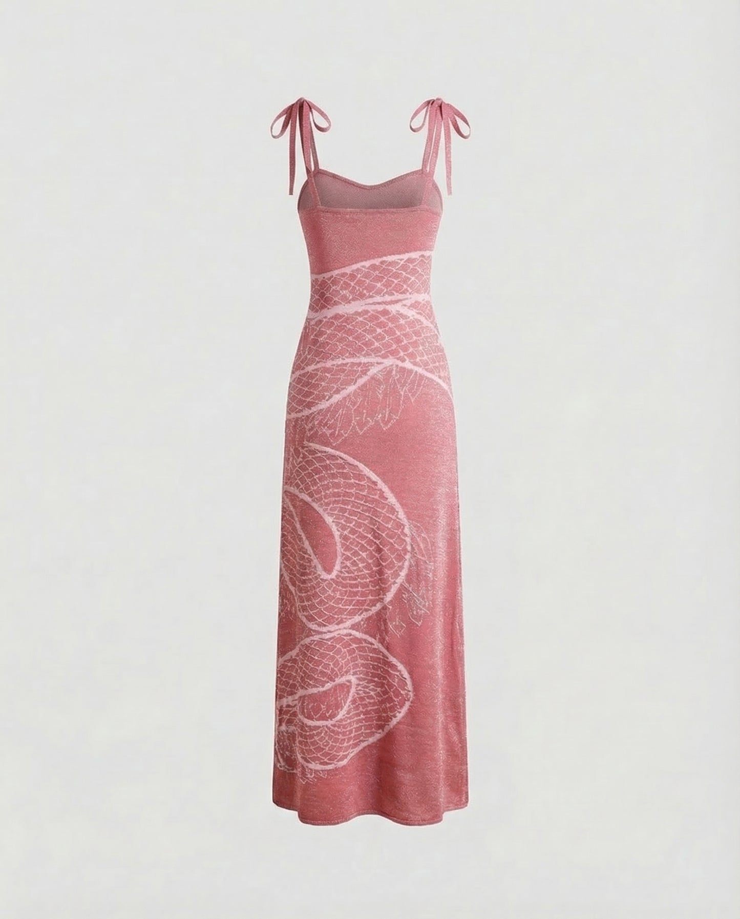 Pink Snake Dress