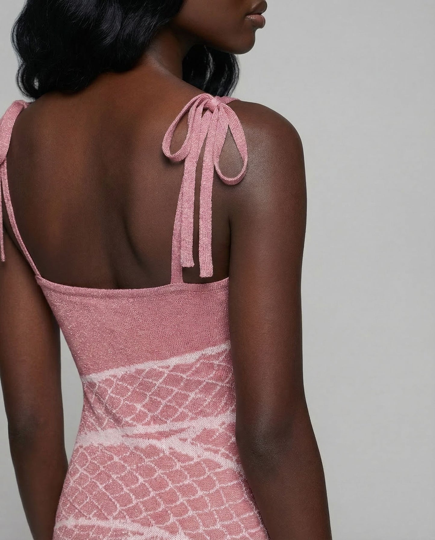 Pink Snake Dress