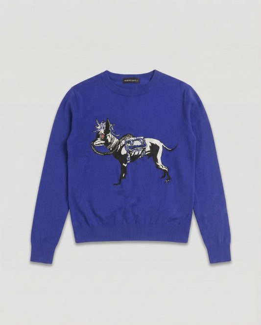 Blue Doggie Sweater