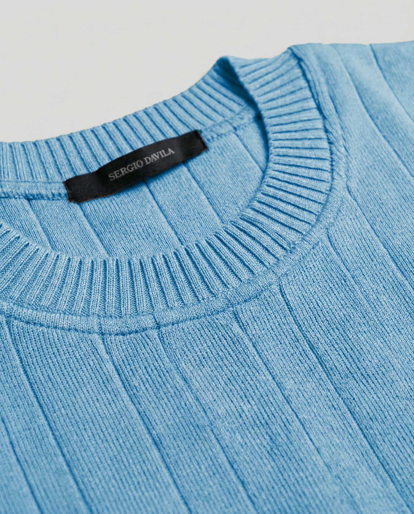 Blue Palanqueado Crop