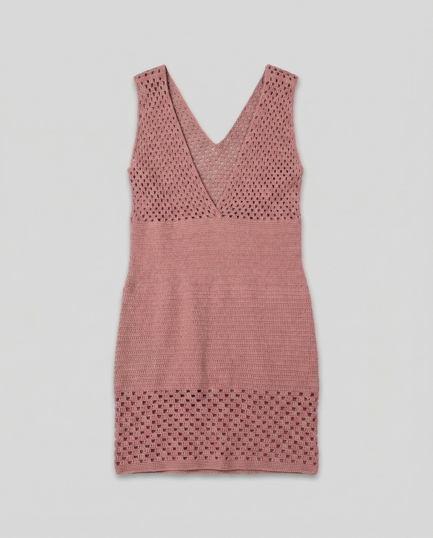 Calado Knitted Minidress