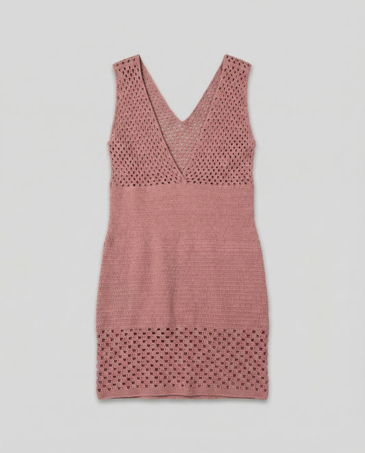 Calado Knitted Minidress