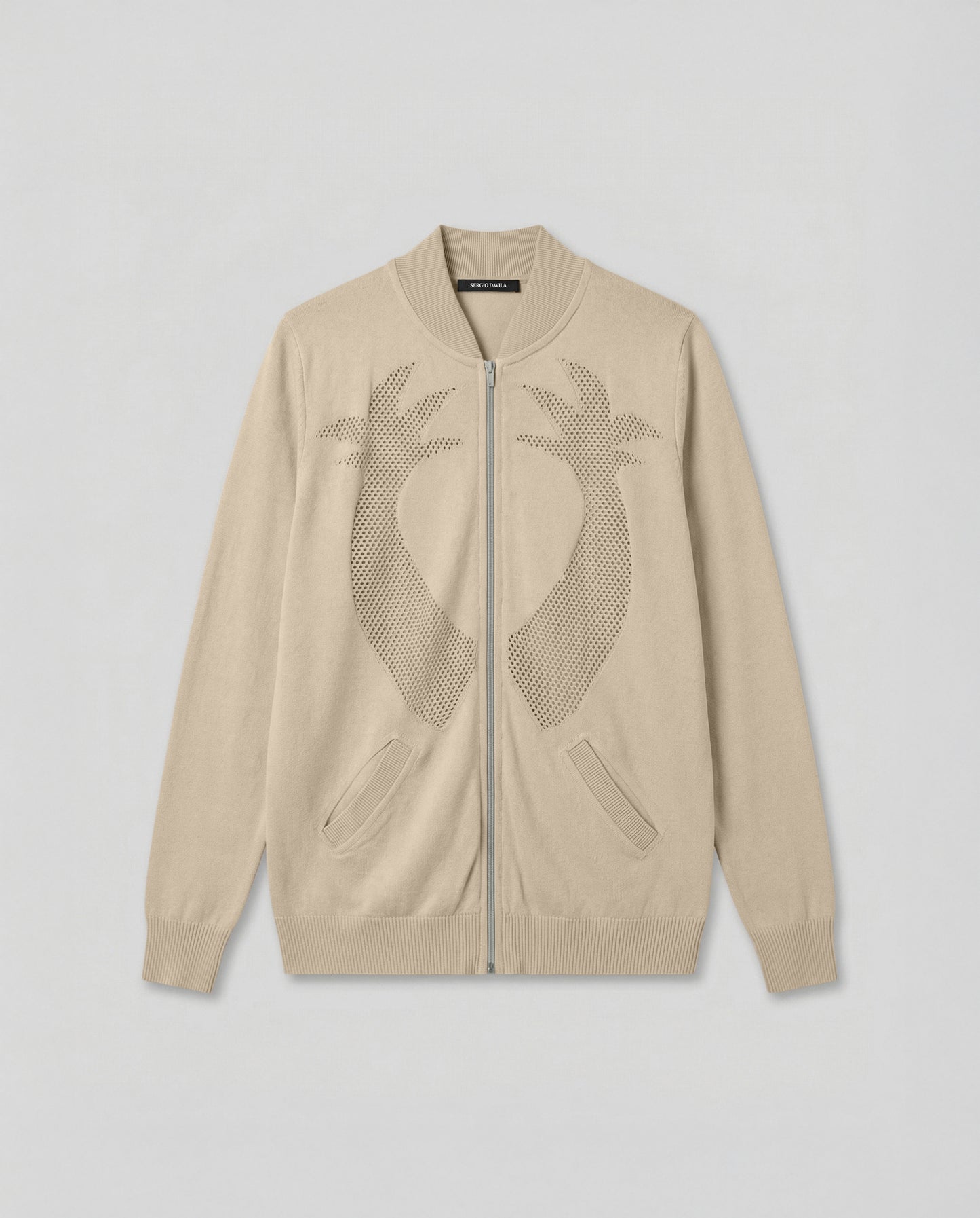 Palm Knitted Jacket