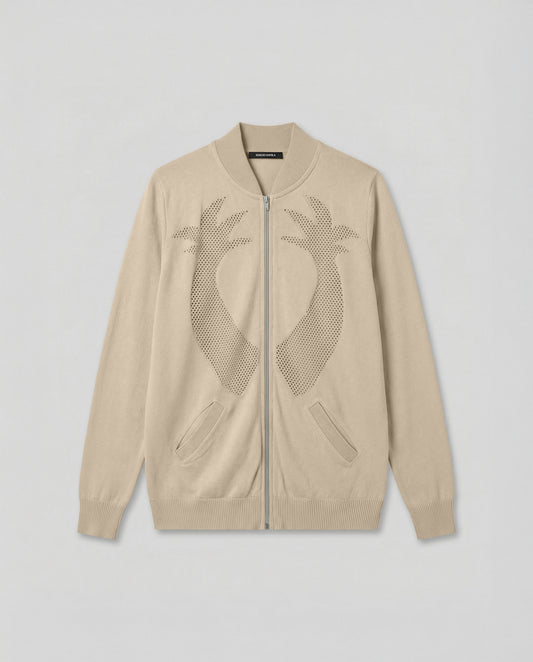 Palm Knitted Jacket