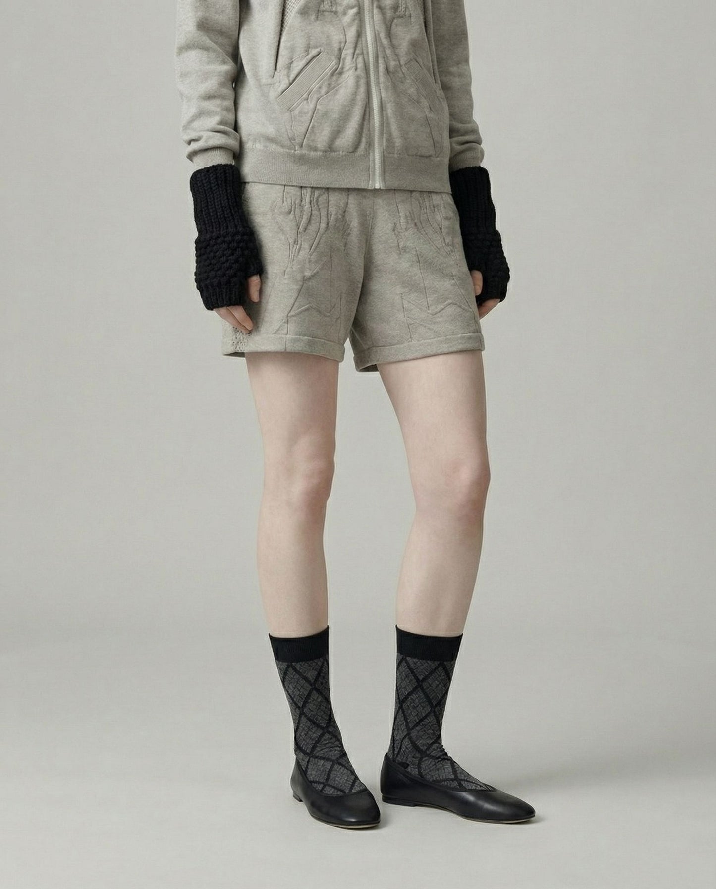Bolt Knitted Shorts