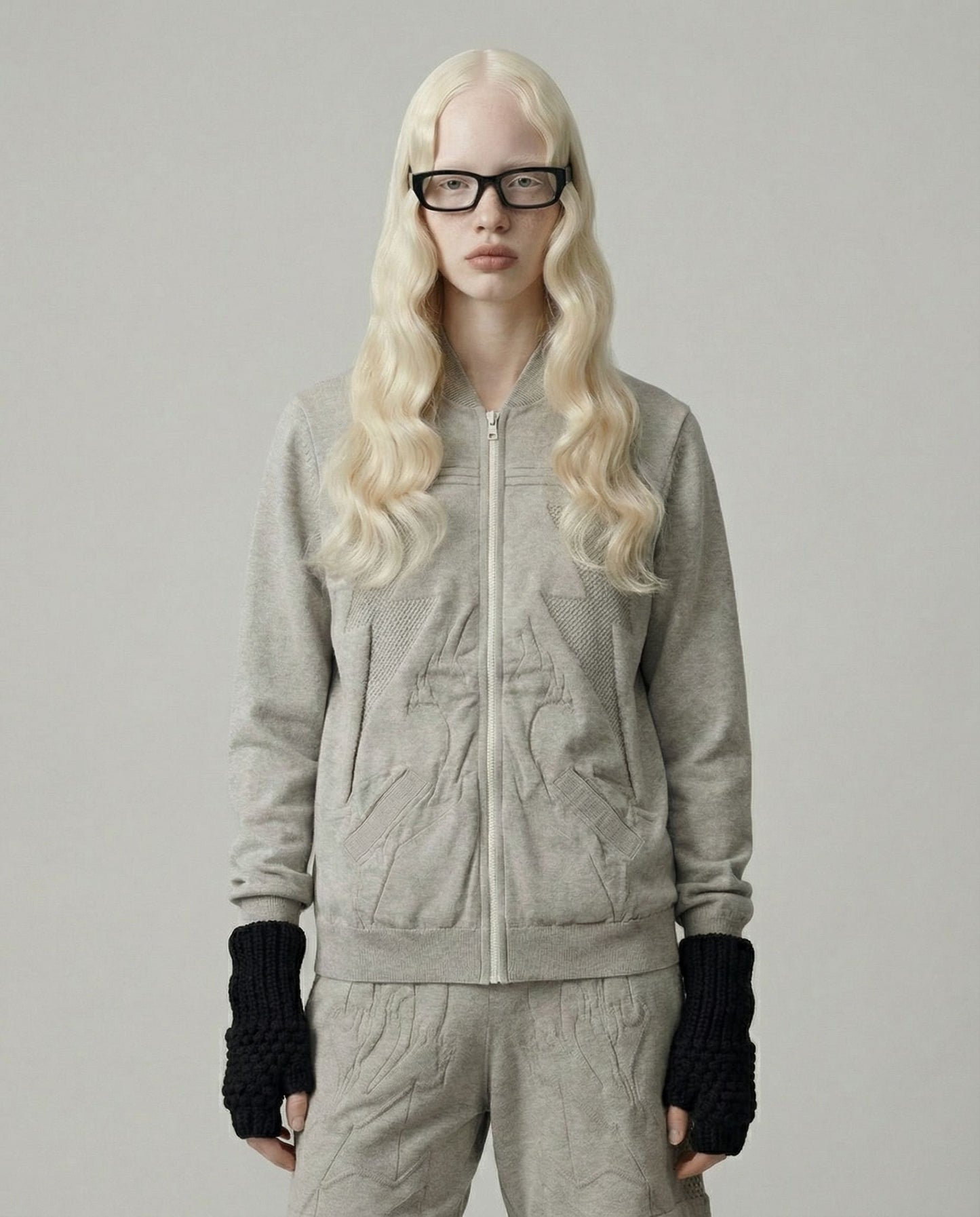 Bolt Knitted Jacket