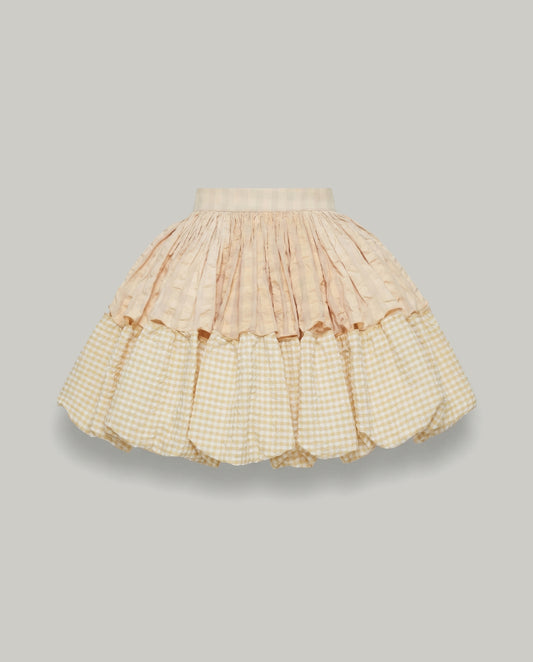 Pollera Yellow Miniskirt