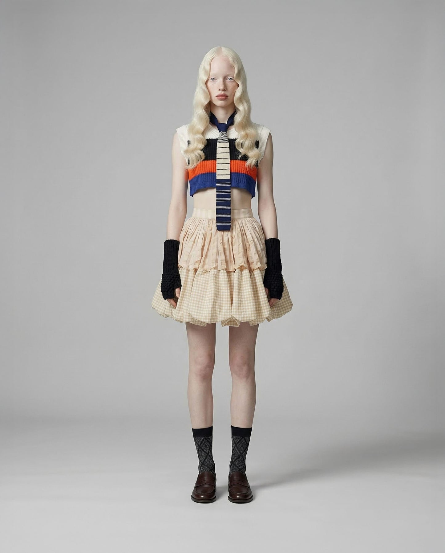 Pollera Yellow Miniskirt