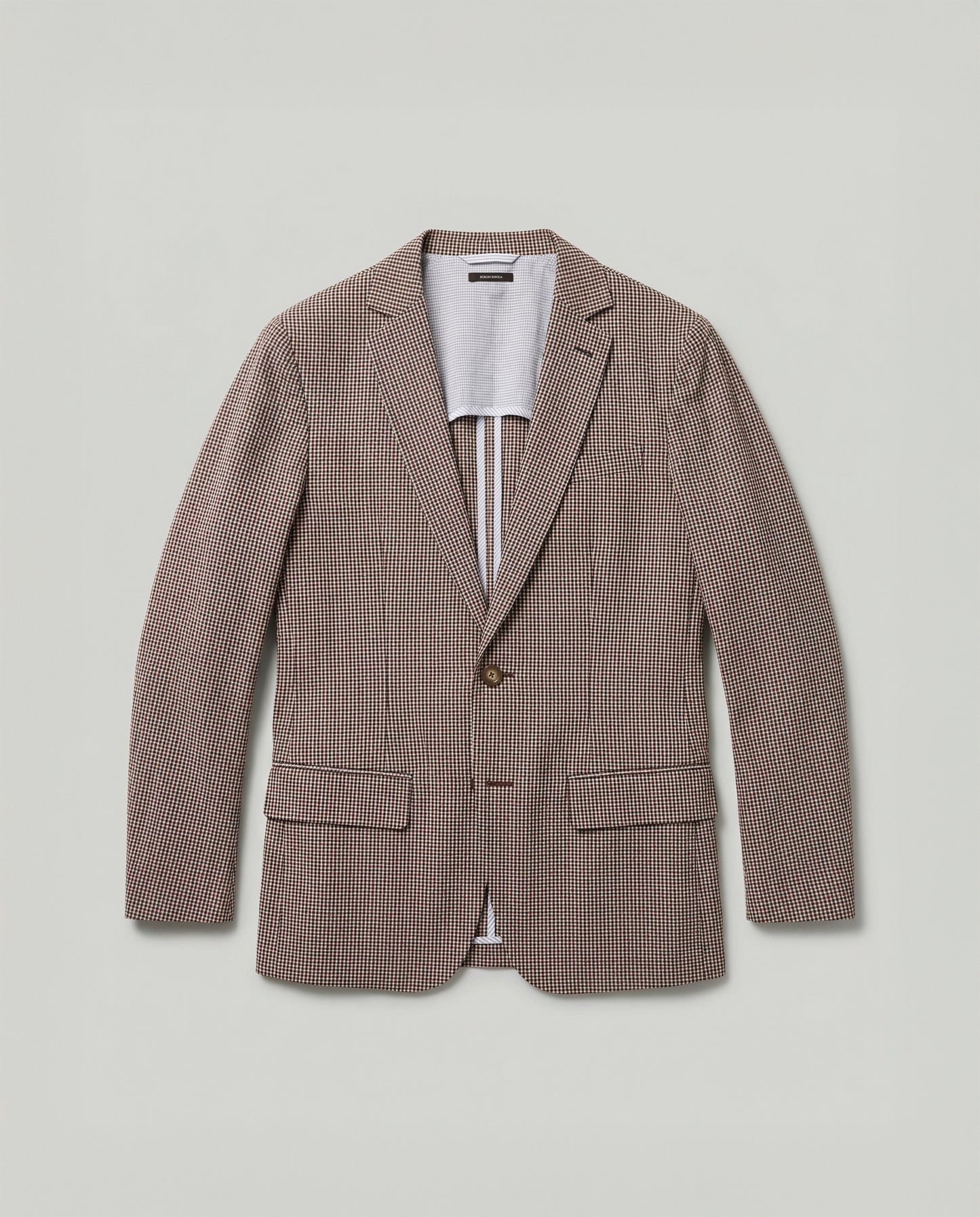 Two Doggie Seersucker Jacket