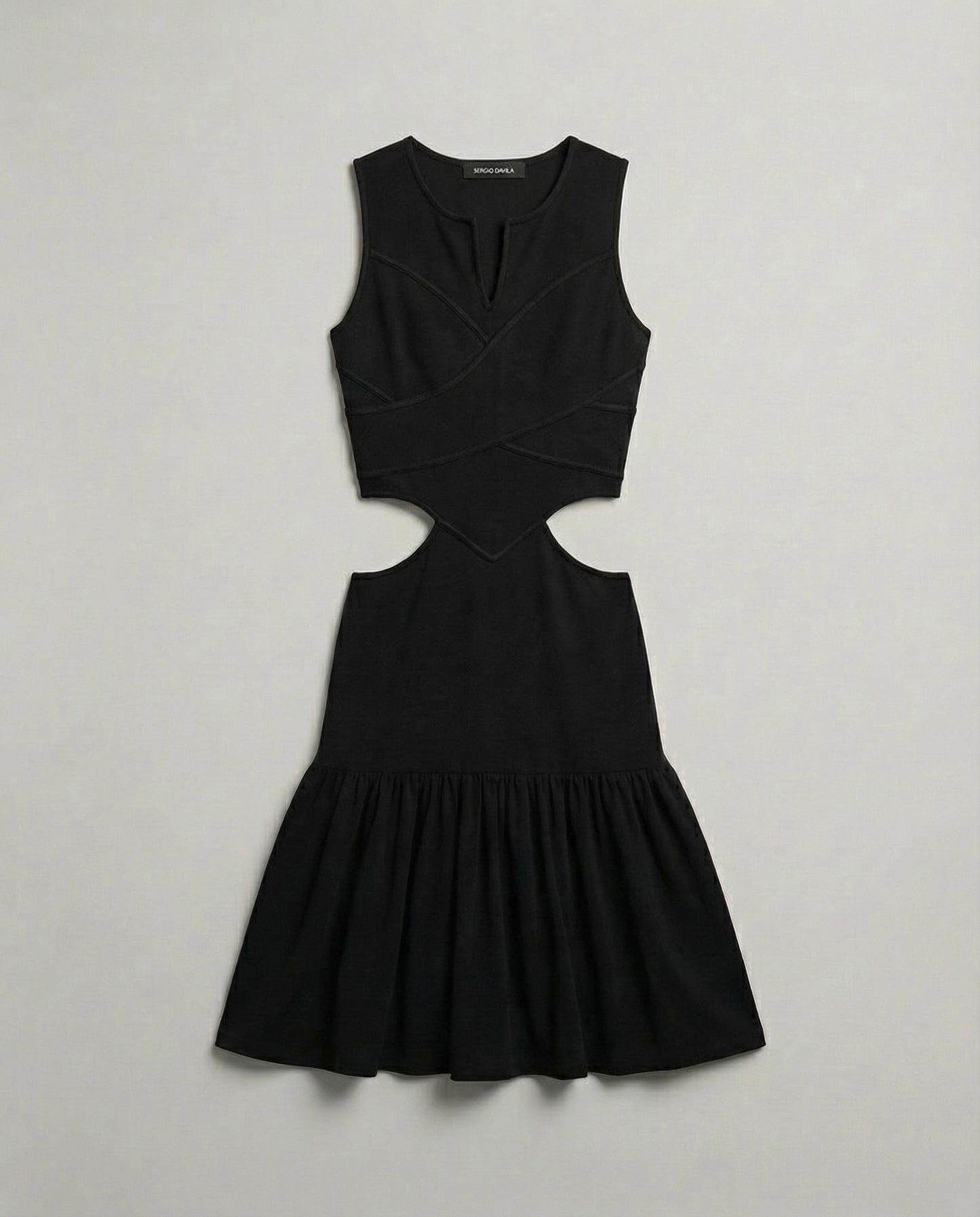 Black Cut Out Dress