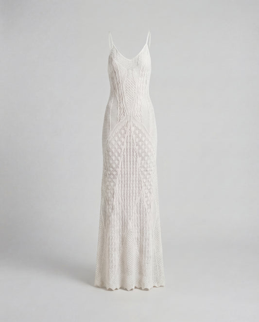 White Mermaid Dress