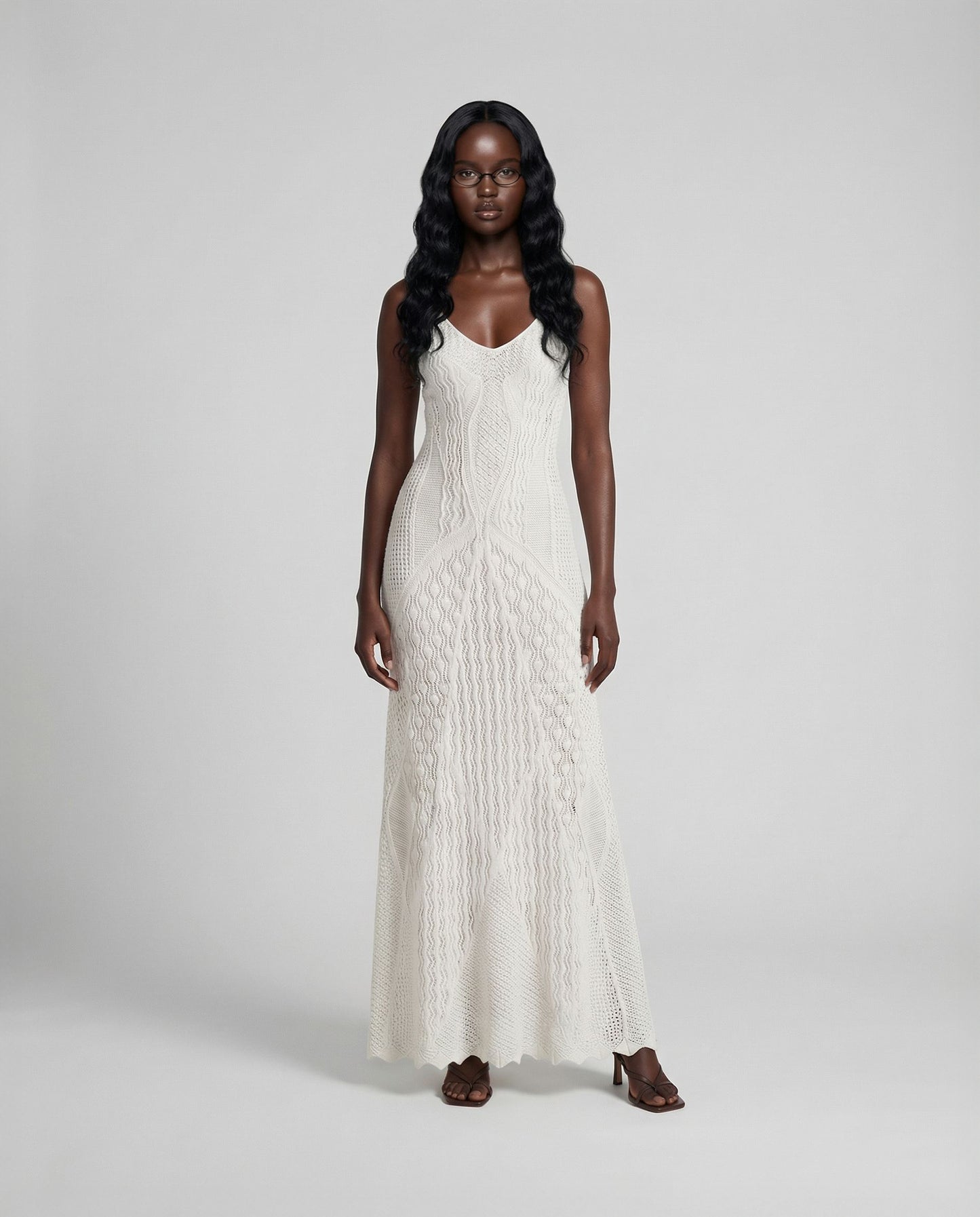 White Mermaid Dress