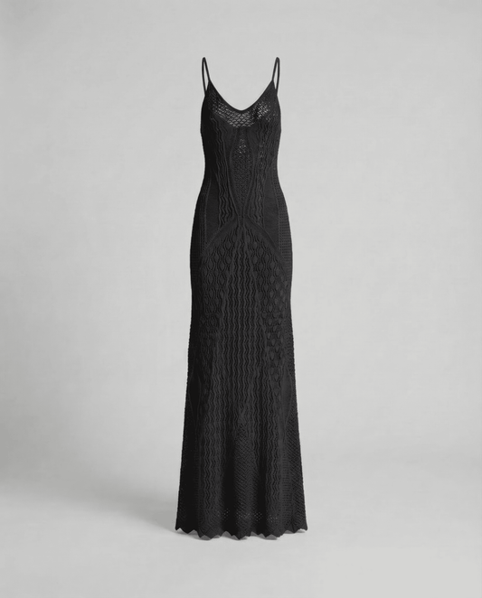 Black Mermaid Dress