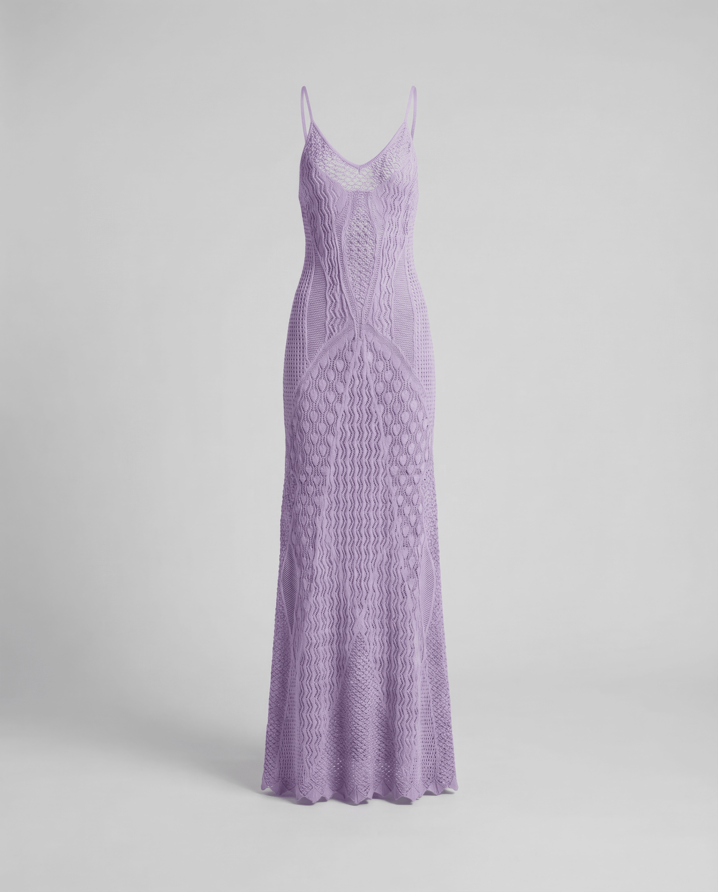 Soft Lilac Mermaid Dress