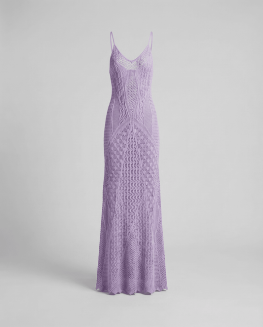 Soft Lilac Mermaid Dress