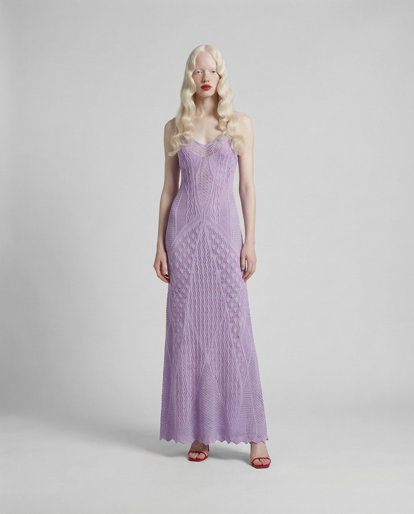 Soft Lilac Mermaid Dress
