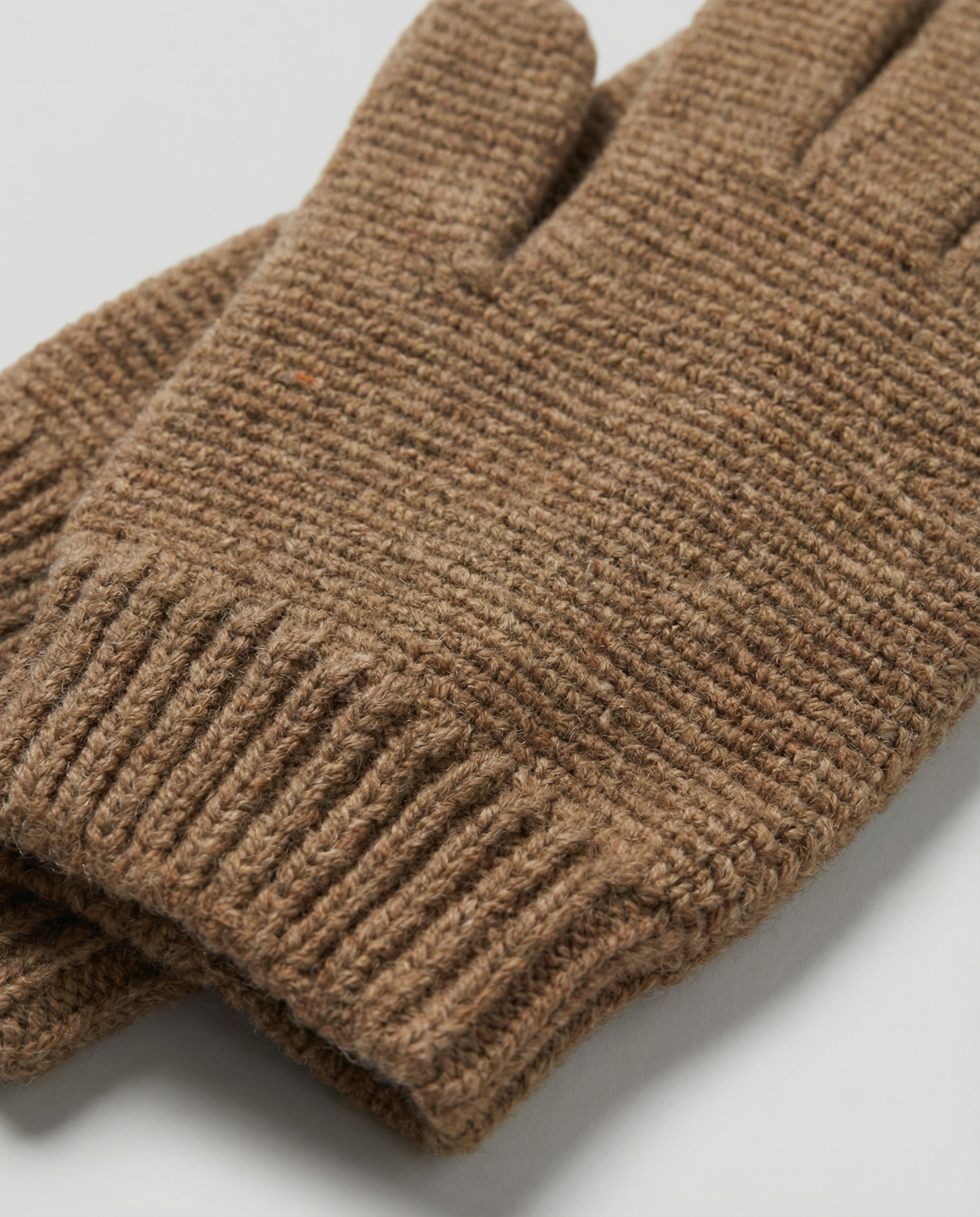 Sierra Knitted Brown Gloves