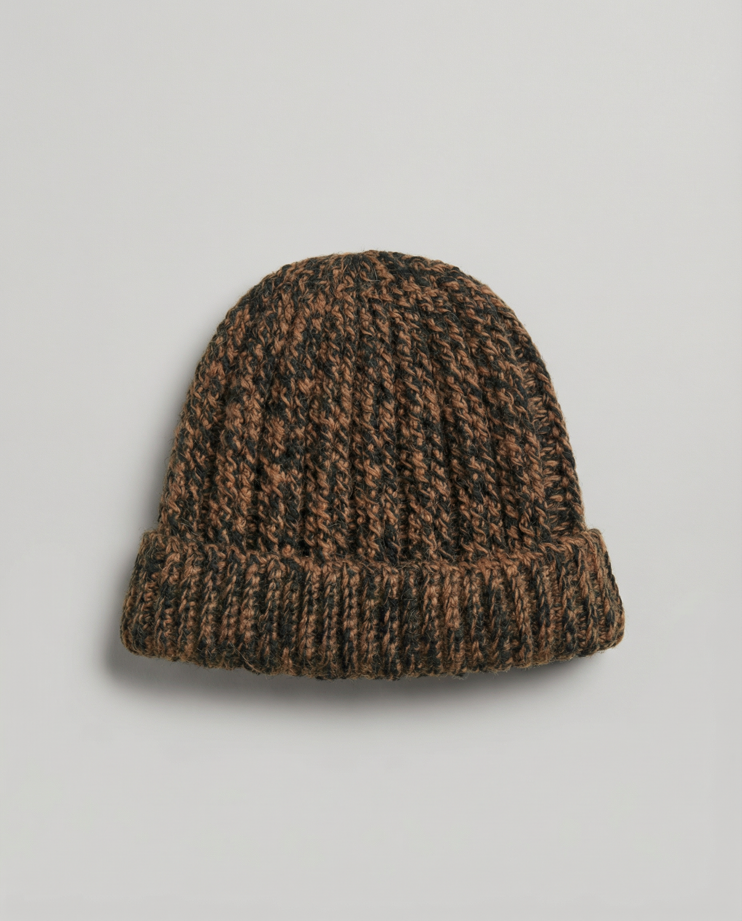Sierra Knitted Brown Beanie