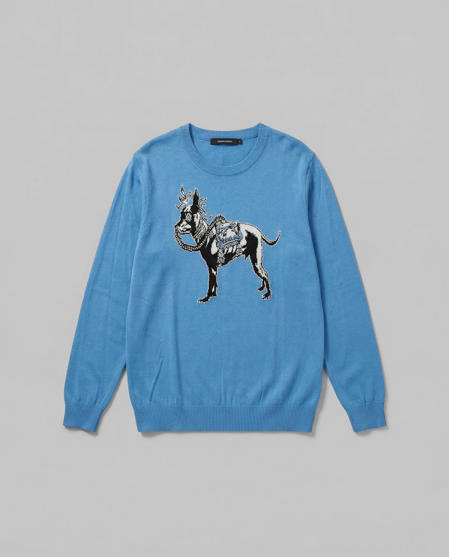 Light Blue Doggie Sweater