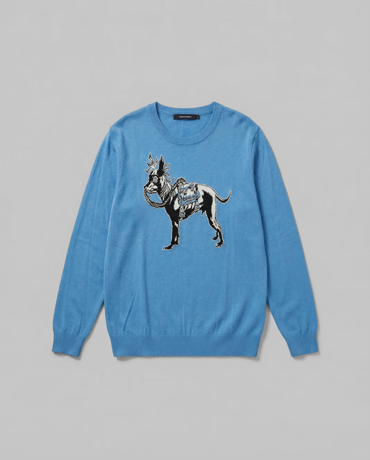 Light Blue Doggie Sweater