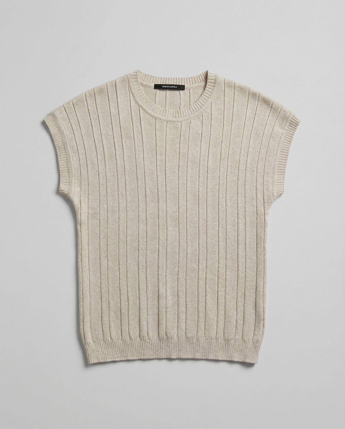 Beige Palanqueado Crop